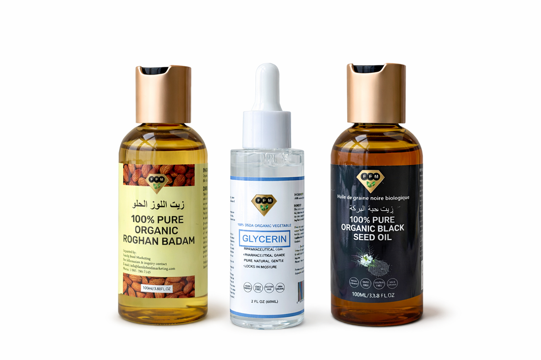 Natural Oils - Hydrate, Nourish & Glow