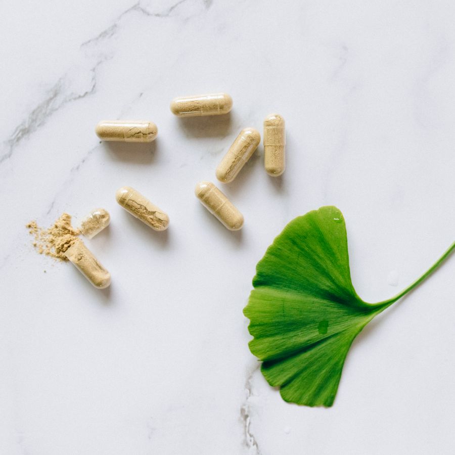 Herbal supplement capsules