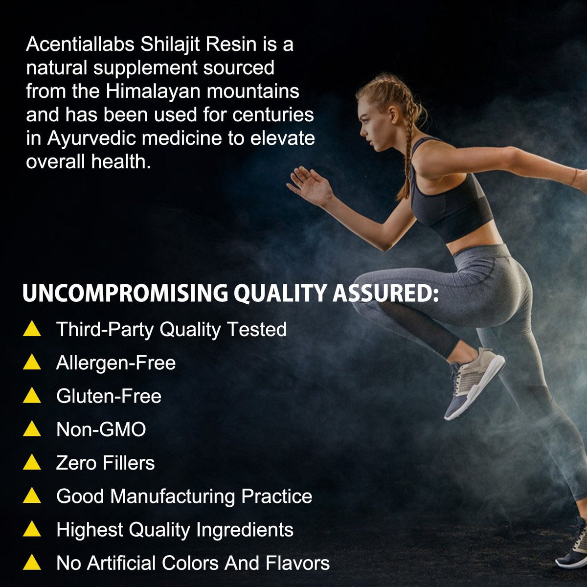 Acentialabs Shilajit resin - 800MG