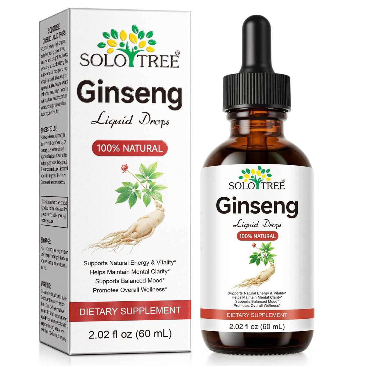 Ginseng Liquid Drops-60ML