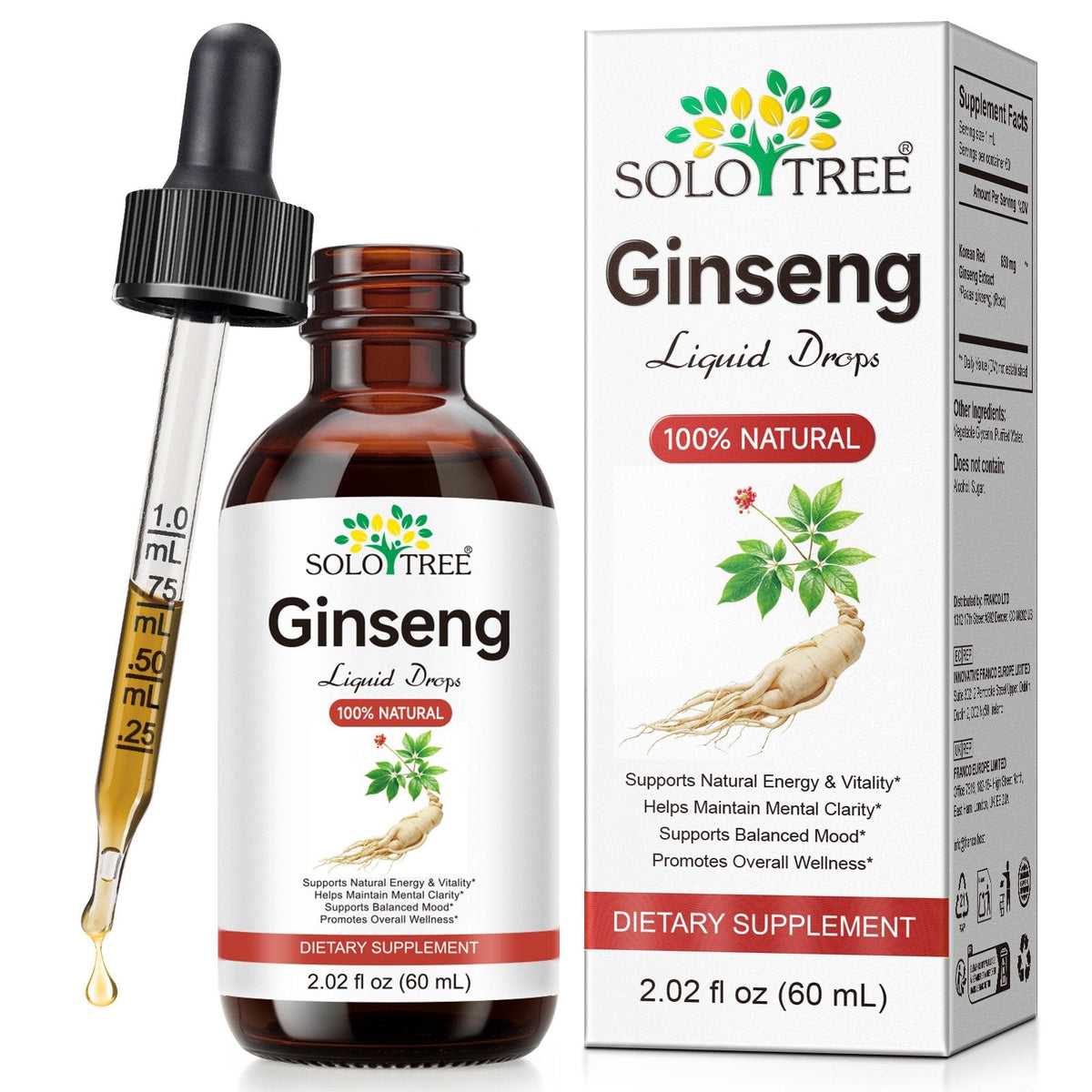 Ginseng Liquid Drops-60ML
