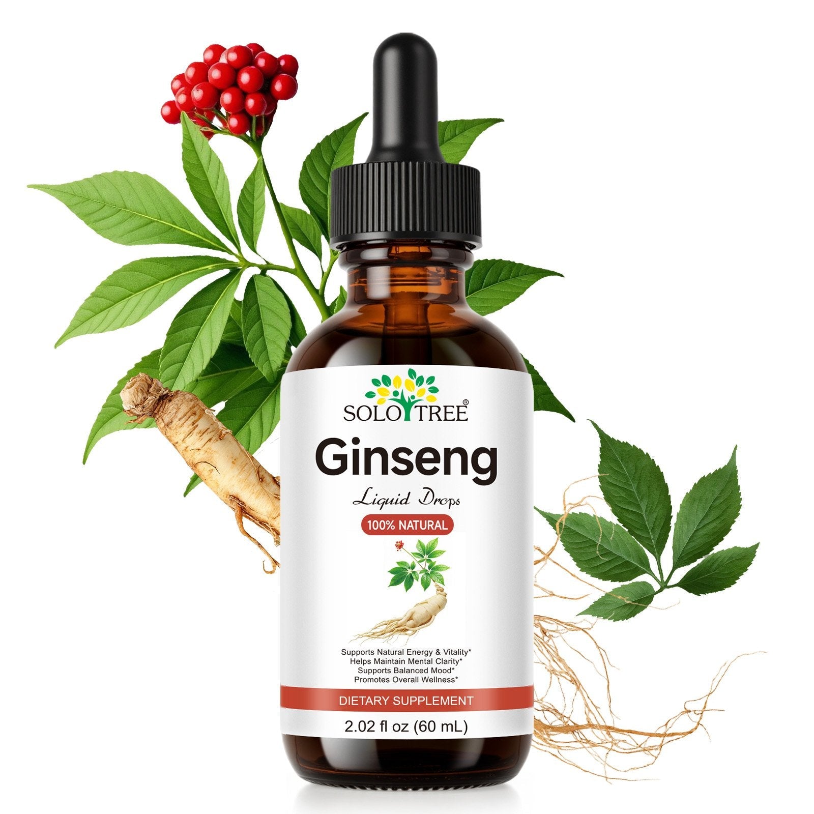 Ginseng Liquid Drops-60ML