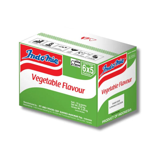 Indomie Noodles Vegetables Flavor - 6*5*75g