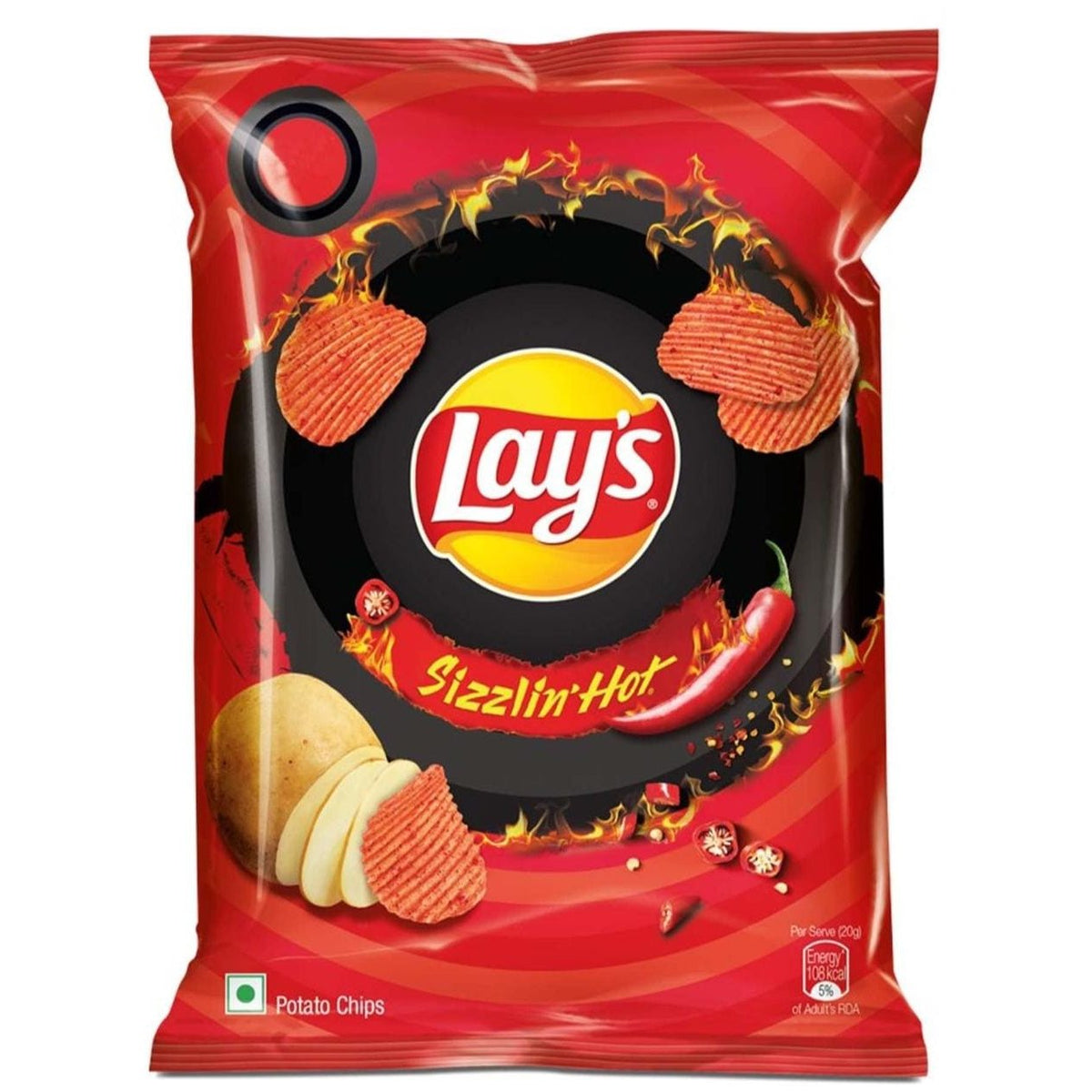 Lays Sizzlin hot 135*48g