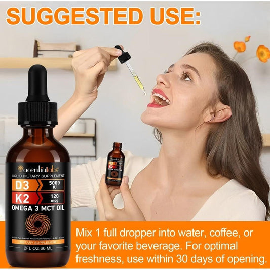 Omega 3 MCT Oil D3K2