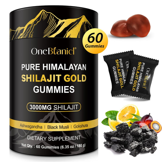 One Botanicle Gold  Shilajit gummi 1x60es