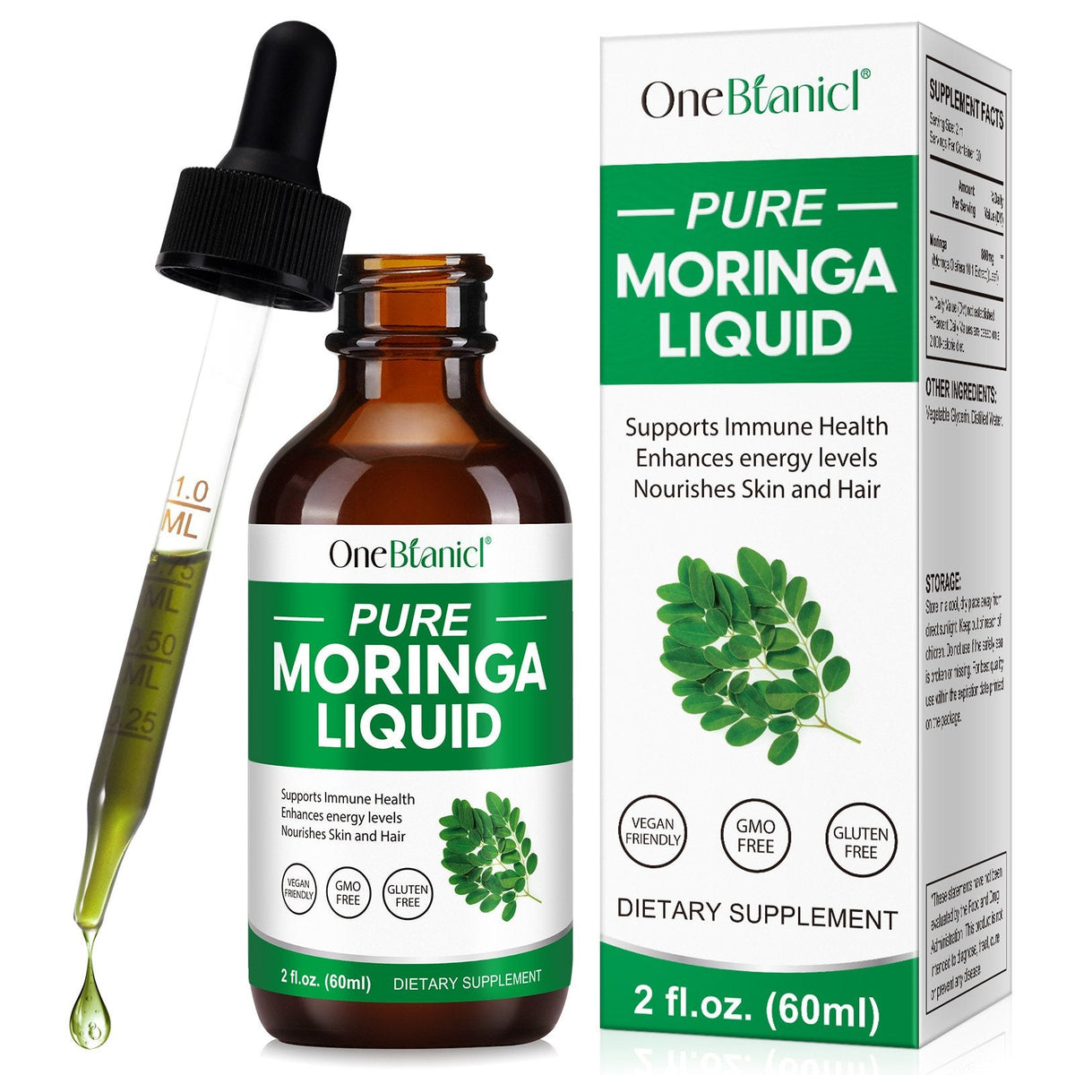 Pure Moringa Liquid drops 60 ML