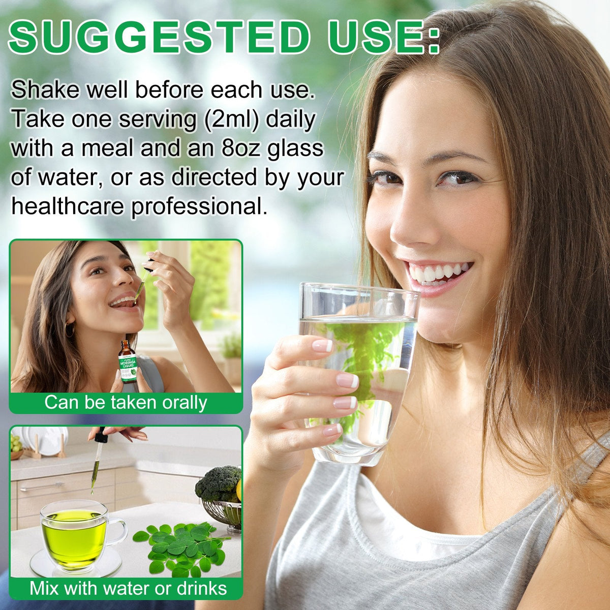 Pure Moringa Liquid drops 60 ML