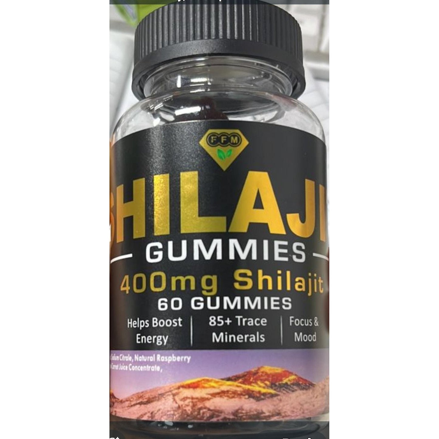 Pure Shilajit Gummies for Men/Women - 60x400MG per serving