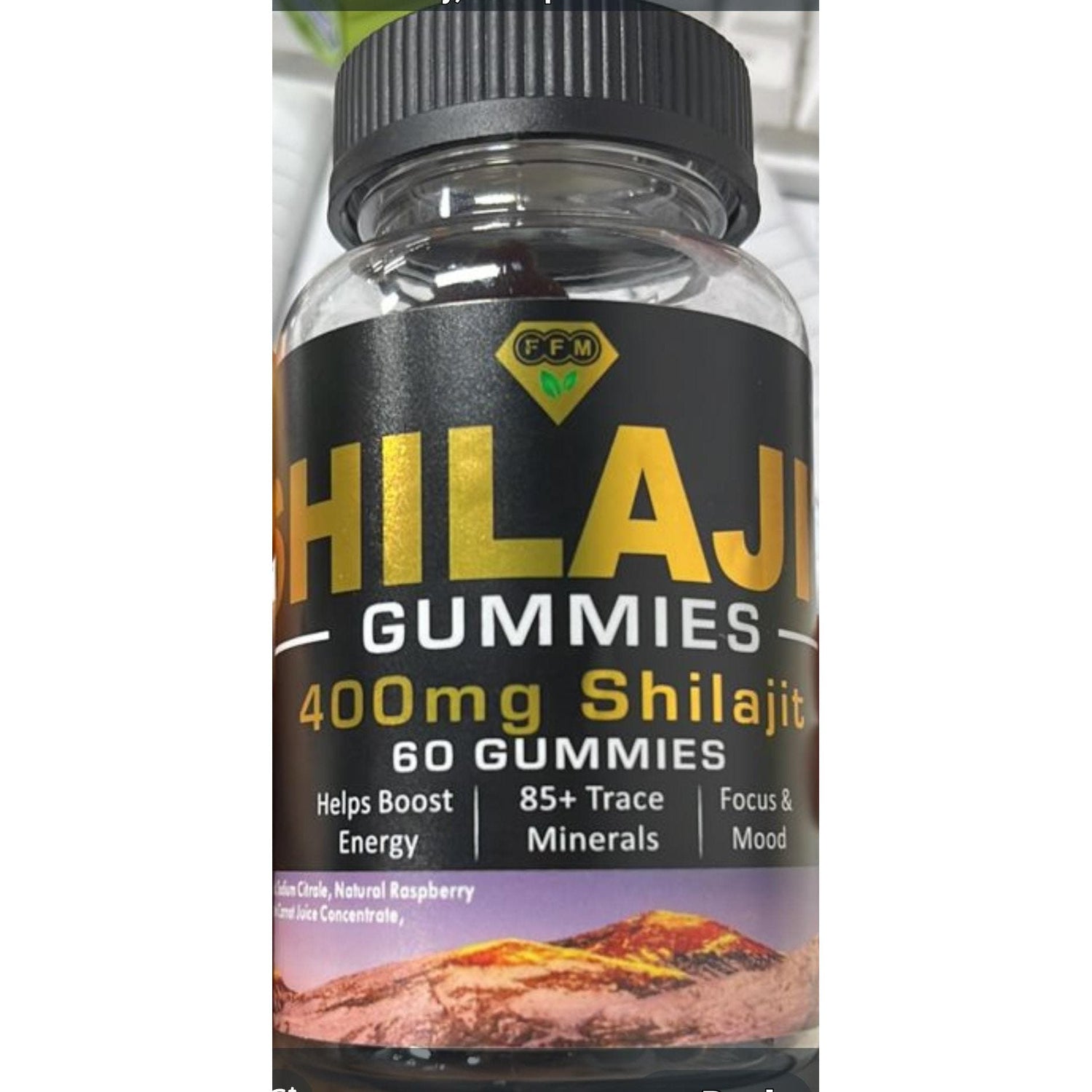 Pure Shilajit Gummies for Men/Women - 60x400MG per serving
