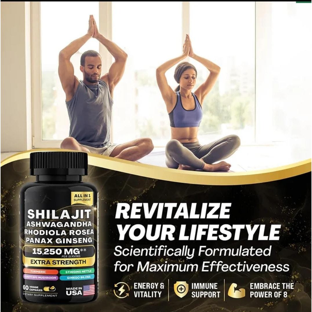 Shilajit Ashwagandha  Capsules
