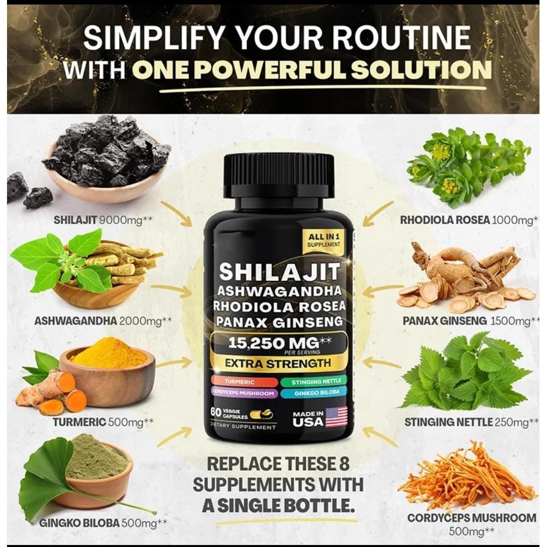 Shilajit Ashwagandha  Capsules