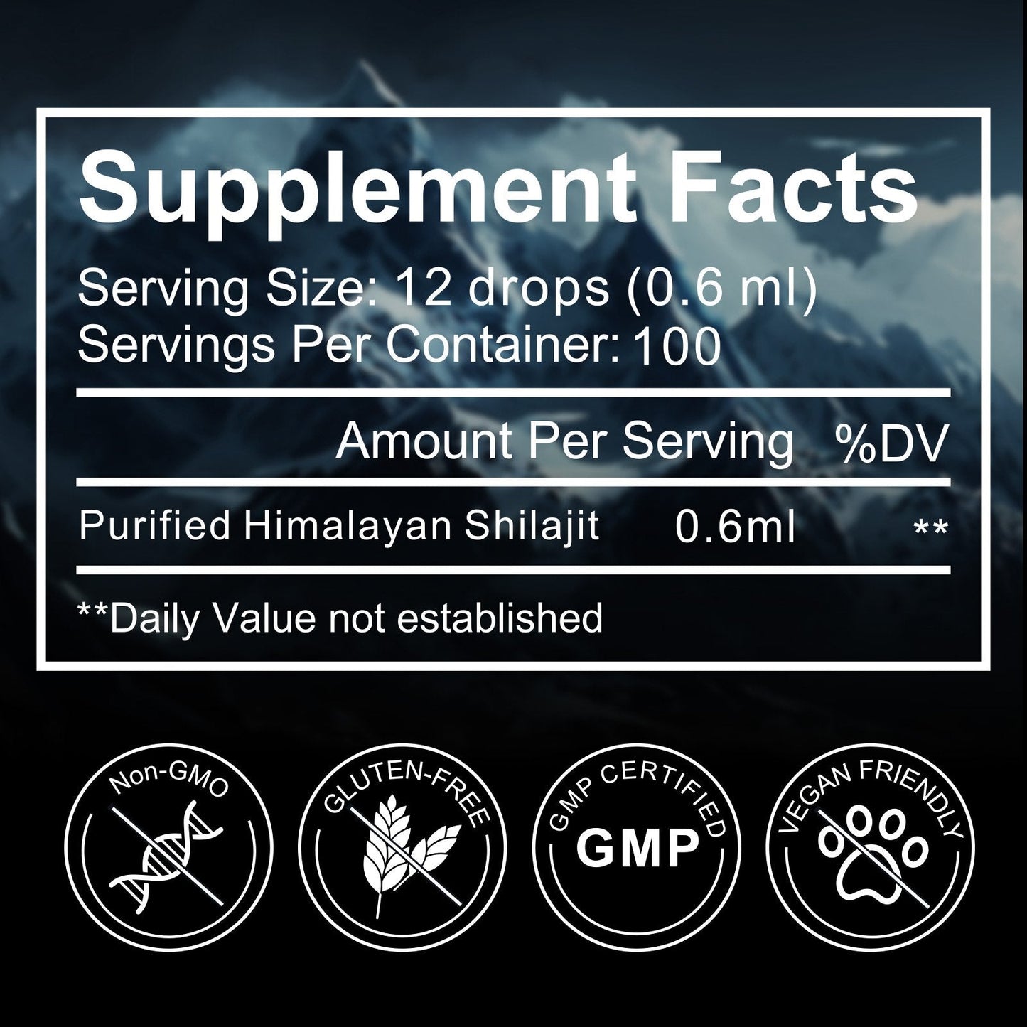 Shilajit Liquid Drops-60ML