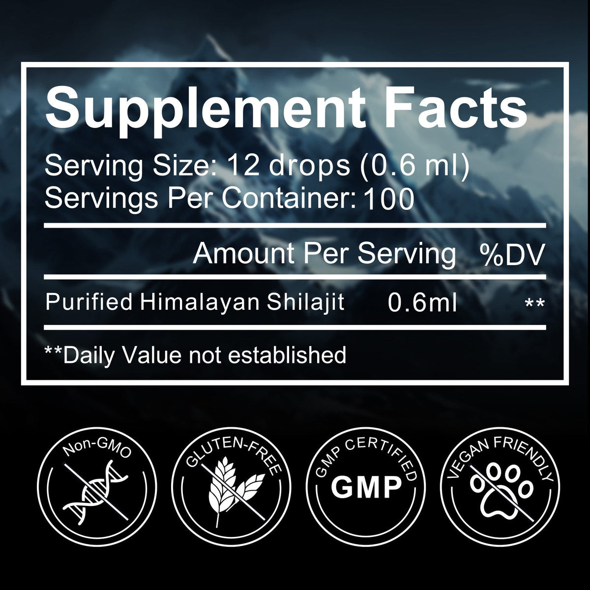 Shilajit Liquid Drops-60ML