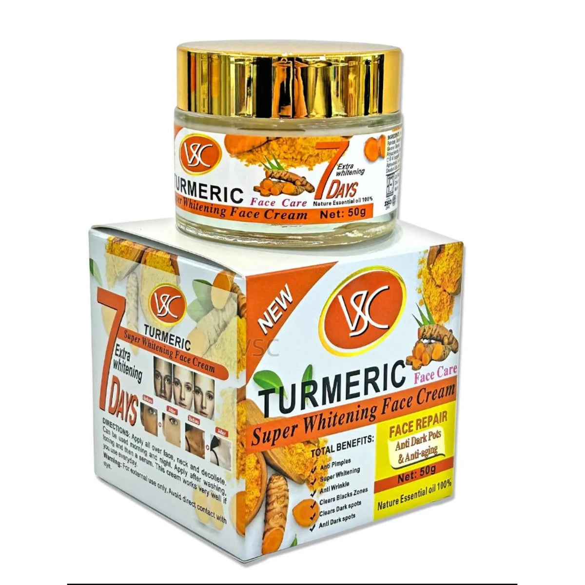 Vsc Turmeric Face Cream